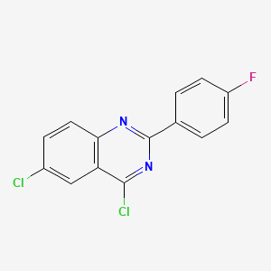 4,6-Dichloro-2-(4-fluorophenyl)quinazoline