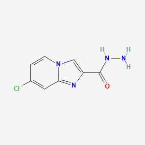 7-Chloroimidazo[1,2-a]pyridine-2-carbohydrazide