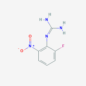 N-(2-Fluoro-6-nitrophenyl)guanidine
