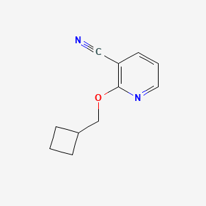 2-(Cyclobutylmethoxy)nicotinonitrile