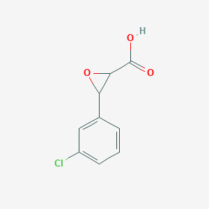 3-(3-Chlorophenyl)oxirane-2-carboxylic acid