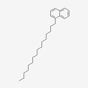 molecular formula C26H40 B13937528 1-Hexadecylnaphthalene CAS No. 83240-42-0