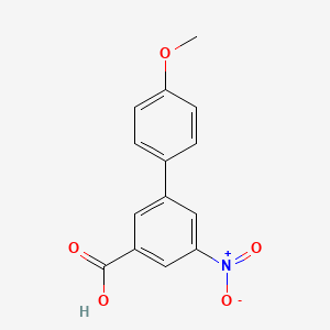 4'-Methoxy-5-nitro-[1,1'-biphenyl]-3-carboxylic acid