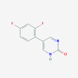B1393764 5-(2,4-Difluorophenyl)pyrimidin-2-ol CAS No. 1111107-95-9