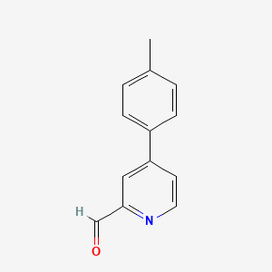 4-(4-Methylphenyl)pyridine-2-carbaldehyde