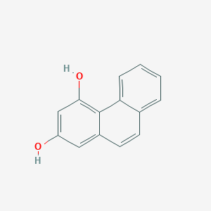 molecular formula C14H10O2 B13937758 2,4-Phenanthrenediol CAS No. 53076-41-8