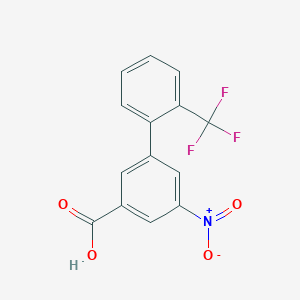 5-Nitro-3-(2-trifluoromethylphenyl)benzoic acid
