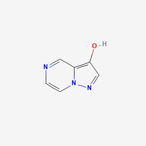 molecular formula C6H5N3O B13937839 Pyrazolo[1,5-a]pyrazin-3-ol 
