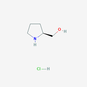molecular formula C5H12ClNO B1393789 (S)-Pyrrolidin-2-ylmethanol hydrochloride CAS No. 79802-20-3