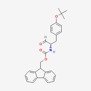 (S)-(9H-Fluoren-9-yl)methyl (1-(4-(tert-butoxy)phenyl)-3-oxopropan-2-yl)carbamate