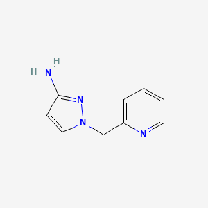 1-(pyridin-2-ylmethyl)-1H-pyrazol-3-amine