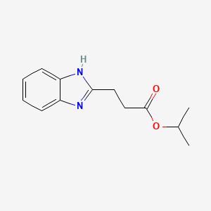 Isopropyl 3-(1H-benzimidazol-2-yl)propanoate
