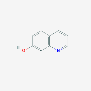 molecular formula C10H9NO B13938240 8-Methyl-7-quinolinol 