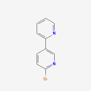 molecular formula C10H7BrN2 B13938331 6'-Bromo-2,3'-bipyridine CAS No. 342618-54-6