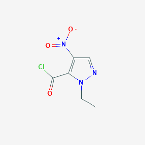 1-ethyl-4-nitro-1H-pyrazole-5-carbonyl chloride