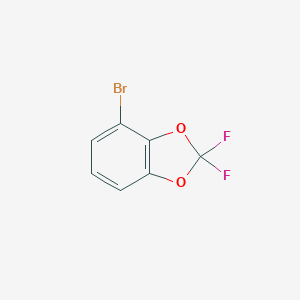 molecular formula C7H3BrF2O2 B139386 4-Bromo-2,2-difluoro-1,3-benzodioxole CAS No. 144584-66-7
