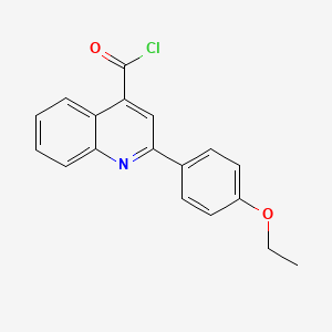 2-(4-Ethoxyphenyl)quinoline-4-carbonyl chloride