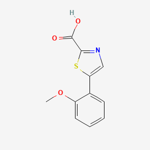 5-(2-Methoxyphenyl)thiazole-2-carboxylic acid