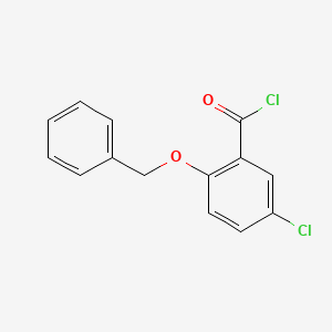 2-(Benzyloxy)-5-chlorobenzoyl chloride