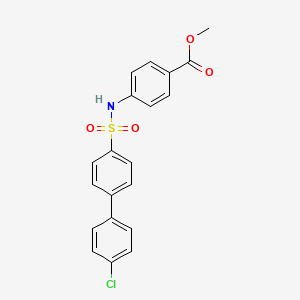 Methyl 4-((4'-chloro-[1,1'-biphenyl])-4-sulfonamido)benzoate
