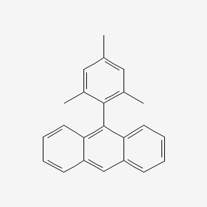 molecular formula C23H20 B13939116 9-Mesitylanthracene 