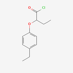 2-(4-Ethylphenoxy)butanoyl chloride