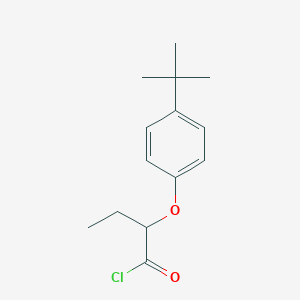 2-(4-Tert-butylphenoxy)butanoyl chloride