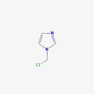 molecular formula C4H5ClN2 B13939561 1-Chloromethylimidazole 