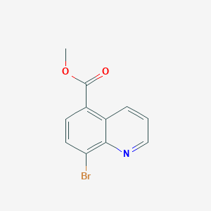 molecular formula C11H8BrNO2 B1393959 Methyl 8-Bromoquinoline-5-carboxylate CAS No. 253787-45-0