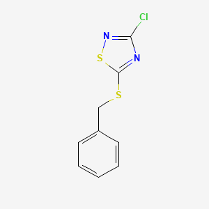 5-(Benzylthio)-3-chloro-1,2,4-thiadiazole