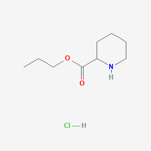 molecular formula C9H18ClNO2 B1393978 Propyl piperidine-2-carboxylate hydrochloride CAS No. 1246276-66-3