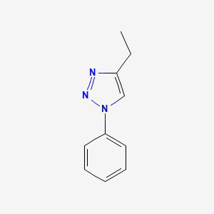 molecular formula C10H11N3 B1393993 4-ethyl-1-phenyl-1H-1,2,3-triazole CAS No. 861519-47-3