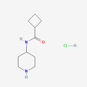 N-(4-Piperidinyl)cyclobutanecarboxamide hydrochloride