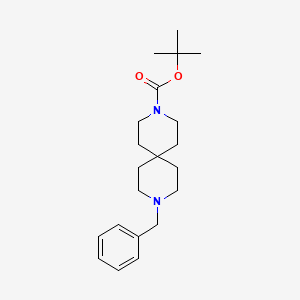 tert-Butyl 9-benzyl-3,9-diazaspiro[5.5]undecane-3-carboxylate
