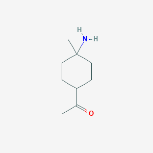 1-(4-Amino-4-methylcyclohexyl)ethanone
