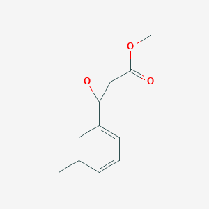 molecular formula C11H12O3 B1394058 Methyl 3-(3-Methylphenyl)oxirane-2-carboxylate CAS No. 126119-24-2
