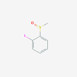 molecular formula C7H7IOS B1394059 1-Iodo-2-(methylsulfinyl)benzene CAS No. 71545-38-5