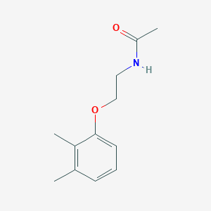 molecular formula C12H17NO2 B1394100 N-[2-(2,3-dimethylphenoxy)ethyl]acetamide CAS No. 1206077-84-0