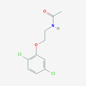 molecular formula C10H11Cl2NO2 B1394114 N-[2-(2,5-dichlorophenoxy)ethyl]acetamide CAS No. 1188262-61-4