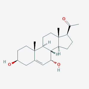 molecular formula C21H32O3 B139413 7alpha-Hydroxypregnenolone CAS No. 30626-96-1