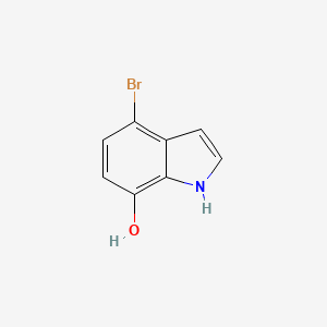 molecular formula C8H6BrNO B1394136 4-bromo-1H-indol-7-ol CAS No. 1167056-91-8