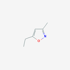 molecular formula C6H9NO B13941517 5-Ethyl-3-methylisoxazole 