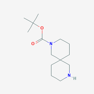 molecular formula C14H26N2O2 B1394153 tert-Butyl 2,8-diazaspiro[5.5]undecane-2-carboxylate CAS No. 954240-14-3