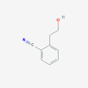 molecular formula C9H9NO B1394167 2-(2-Hydroxyethyl)benzonitrile CAS No. 42247-74-5