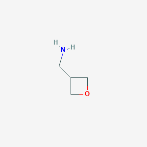 molecular formula C4H9NO B1394169 Oxetan-3-ylmethanamine CAS No. 6246-05-5