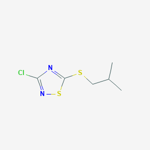 3-Chloro-5-(isobutylthio)-1,2,4-thiadiazole