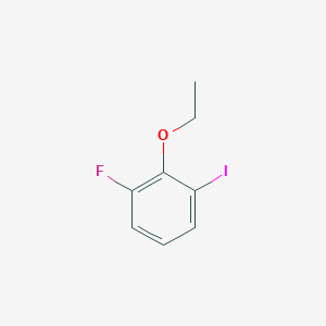 molecular formula C8H8FIO B13942072 2-Ethoxy-1-fluoro-3-iodobenzene 