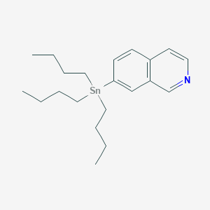 molecular formula C21H33NSn B1394211 7-(Tributylstannyl)isoquinoline CAS No. 1161975-56-9