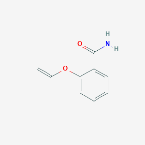 molecular formula C9H9NO2 B13942261 2-(Ethenyloxy)benzamide CAS No. 88576-66-3