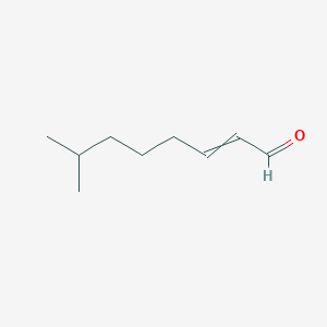 molecular formula C9H16O B13942299 7-Methyl-2-octenal CAS No. 53966-58-8